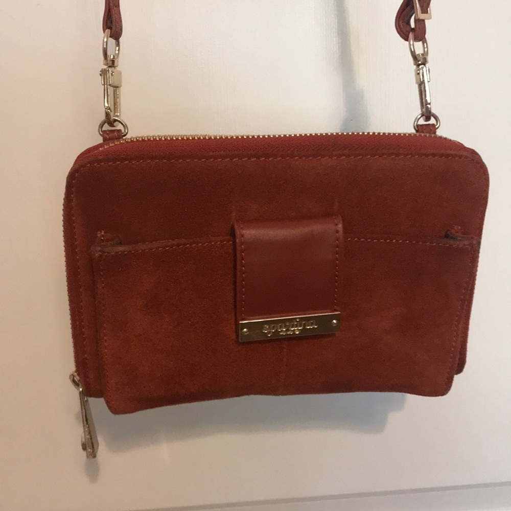 Spartina Clutch with Crossbody Strap